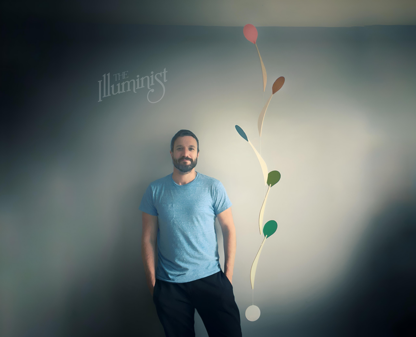 Modern Kinetic Mobile Art - Wall Hanging Relaxing Decor for Scandinavian Home Design, Office Spaces, Waiting Rooms & Minimalist Yoga Studio
Introducing Vine, a kinetic mobile inspired by the graceful climb of vines. This sleek, tall & slender mobile brings movement and calm to any space, whether it's a mid-century modern living room, a yoga studio or an office.