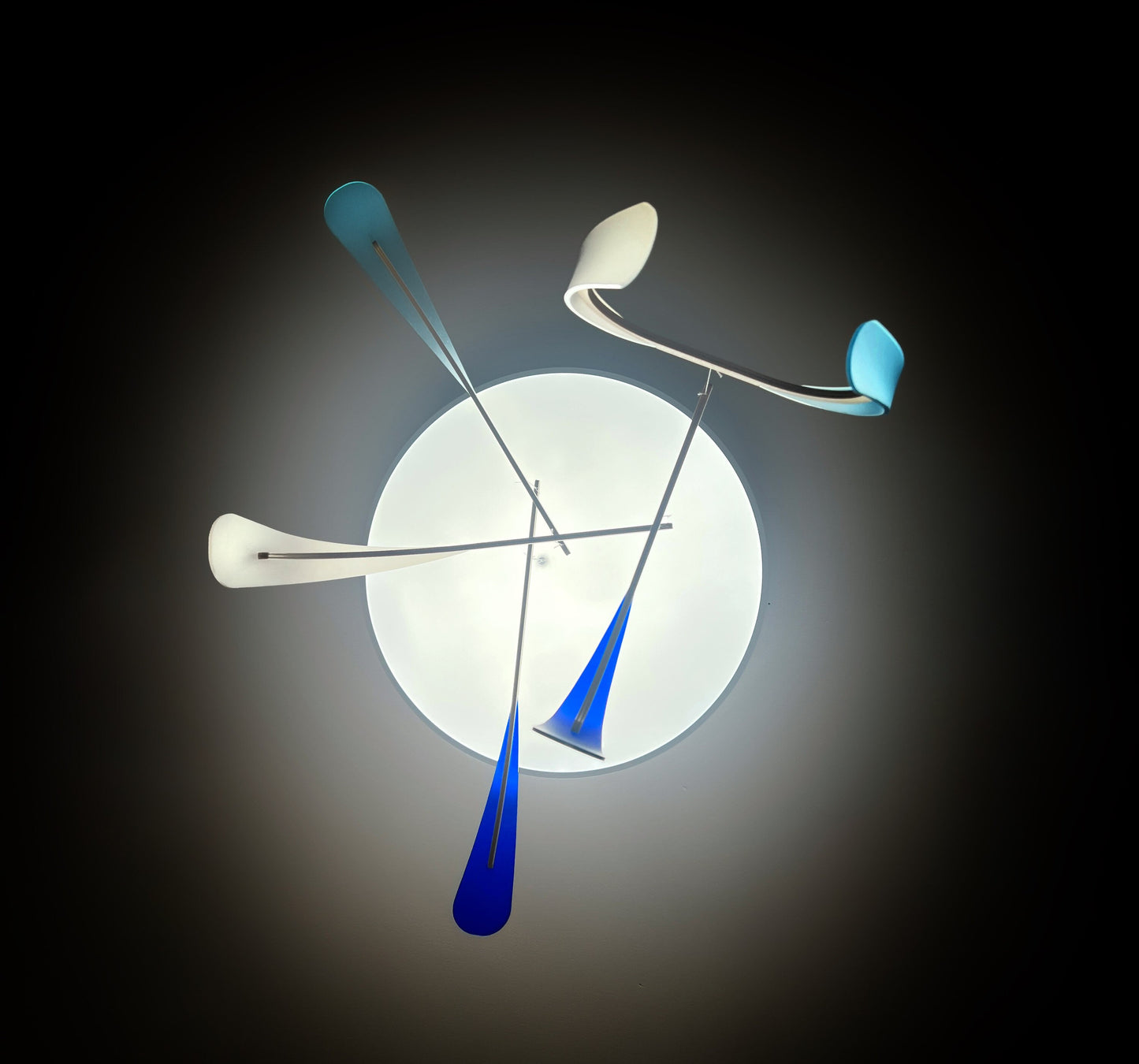 BLOOM MOBILE - BLOOM MOBILE - Mobiles Kinetic Mobile Kinetic Art Kinetic Sculpture Crib Mobile Baby Mobile Nursery Mobile Mobile Art Mid Century Art Mid Century modern Calder mobile mobiles for adults furniture and decor Hanging Art Mobile Art Modern Art Contemporary Art