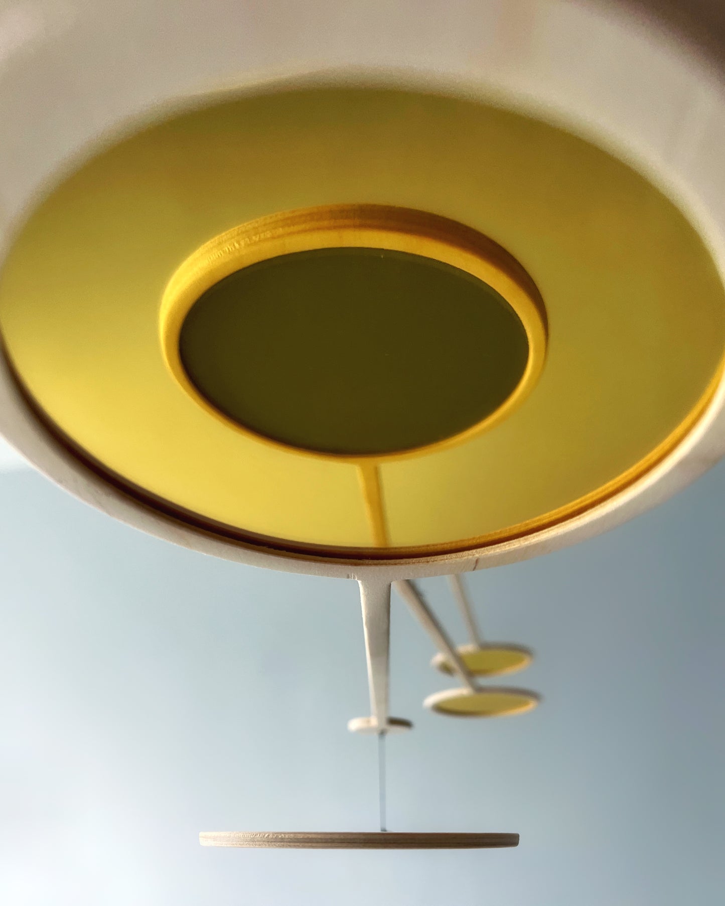 Orbit Mobile - The Illuminist - Gold Brass mirror Mobiles Kinetic Mobile Kinetic Art Kinetic Sculpture Crib Mobile Baby Mobile Nursery Mobile Mobile Art Mid Century Art Mid Century modern Calder mobile mobiles for adults furniture and decor Hanging Art Mobile Art spinning mobile Modern Art Contemporary Art Hanging mobile Calder-inspired.