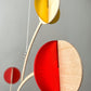 red mobile, orange mobile, yellow mobile. Calder mobile, mobile and Baby mobile. Moon Mobile, vintage mobile and kinetic mobile. Abstract Art, Hanging Mobile and Kinetic Mobile. Modern Mobile. Mid Century Modern and Hanging Sculpture, retro mobile