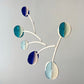 Teal mobile, blue mobile, wooden mobile, handmade mobile. Calder mobile, mobile and Baby mobile. Moon Mobile, vintage mobile and kinetic mobile. Abstract Art, Hanging Mobile and Kinetic Mobile. Modern Mobile. Mid Century Modern and Hanging Sculpture, retro mobile