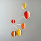 red mobile, orange mobile, yellow mobile. Calder mobile, mobile and Baby mobile. Moon Mobile, vintage mobile and kinetic mobile. Abstract Art, Hanging Mobile and Kinetic Mobile. Modern Mobile. Mid Century Modern and Hanging Sculpture, retro mobile