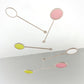Orbit Mobile - The Illuminist - Mobiles Kinetic Mobile Kinetic Art  Kinetic Sculpture Crib Mobile Baby Mobile Nursery Mobile Mobile Art Mid Century Art  Mid Century modern Calder mobile mobiles for adults furniture and decor Hanging Art Mobile Art spinning mobile Modern Art Contemporary Art  Hanging mobile Calder-inspired