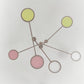 Orbit Mobile - The Illuminist - Mobiles Kinetic Mobile Kinetic Art  Kinetic Sculpture Crib Mobile Baby Mobile Nursery Mobile Mobile Art Mid Century Art  Mid Century modern Calder mobile mobiles for adults furniture and decor Hanging Art Mobile Art spinning mobile Modern Art Contemporary Art  Hanging mobile Calder-inspired