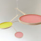 Orbit Mobile - The Illuminist - Mobiles Kinetic Mobile Kinetic Art  Kinetic Sculpture Crib Mobile Baby Mobile Nursery Mobile Mobile Art Mid Century Art  Mid Century modern Calder mobile mobiles for adults furniture and decor Hanging Art Mobile Art spinning mobile Modern Art Contemporary Art  Hanging mobile Calder-inspired