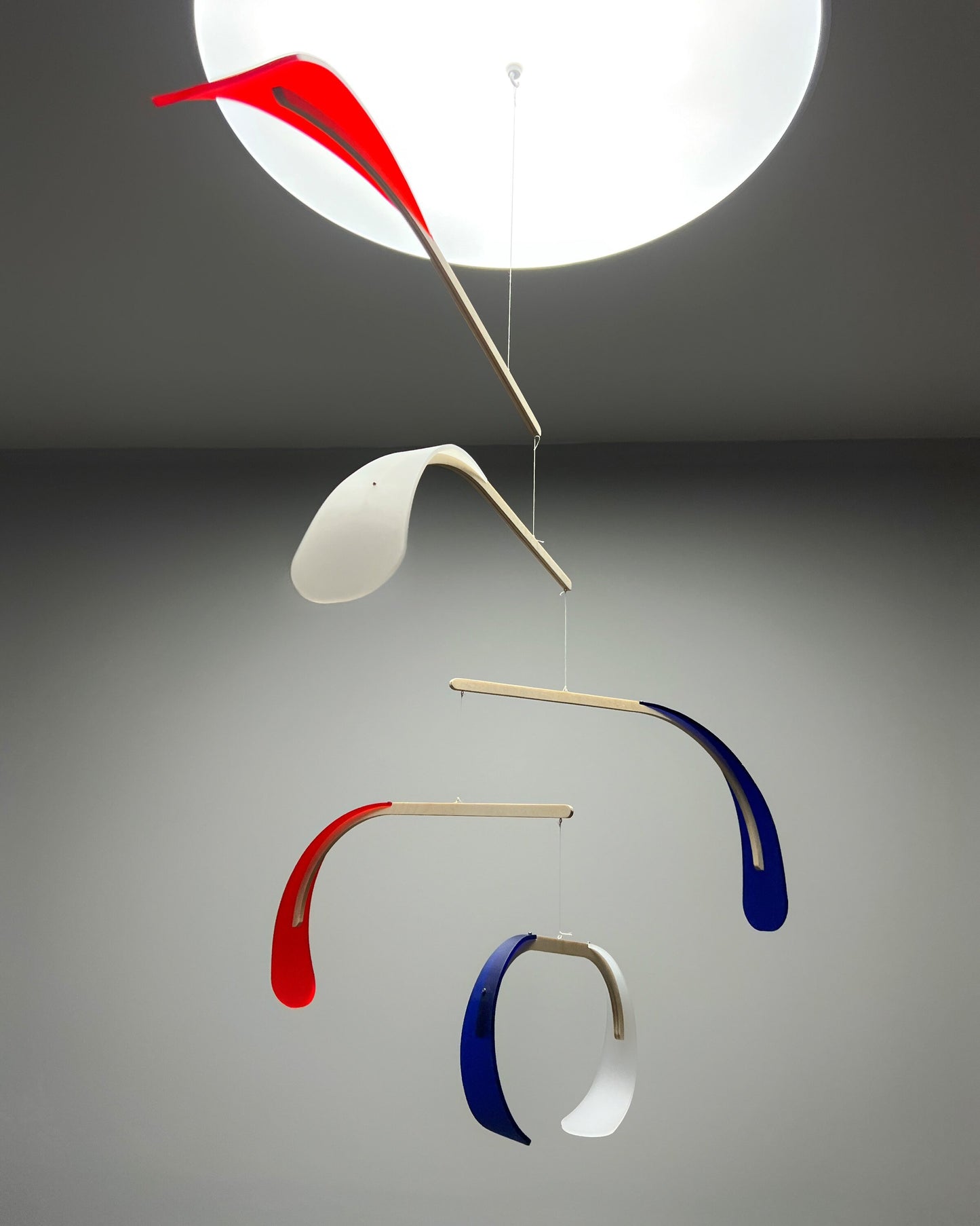 Bloom Mobile - The Illuminist - Mobiles Kinetic Mobile Kinetic Art  Kinetic Sculpture Crib Mobile Baby Mobile Nursery Mobile Mobile Art Mid Century Art  Mid Century modern Calder mobile mobiles for adults furniture and decor Hanging Art Mobile Art spinning mobile Modern Art Contemporary Art  Hanging mobile Calder-inspired