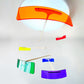 RAINBOW ARC MOBILE - - The Illuminist - Mobiles Kinetic Mobile Kinetic Art  Kinetic Sculpture Crib Mobile Baby Mobile Nursery Mobile Mobile Art Mid Century Art  Mid Century modern Calder mobile mobiles for adults furniture and decor Hanging Art Mobile Art spinning mobile Modern Art Contemporary Art  Hanging mobile Calder-inspired