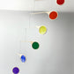 RAINBOW MONO MOBILE -Mobiles Kinetic Mobile Kinetic Art  Kinetic Sculpture Crib Mobile Baby Mobile Nursery Mobile Mobile Art Mid Century Art  Mid Century modern Calder mobile mobiles for adults furniture and decor Hanging Art Mobile Art spinning mobile Modern Art Contemporary Art  Hanging mobile Calder-inspired