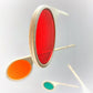RAINBOW MONO MOBILE -Mobiles Kinetic Mobile Kinetic Art  Kinetic Sculpture Crib Mobile Baby Mobile Nursery Mobile Mobile Art Mid Century Art  Mid Century modern Calder mobile mobiles for adults furniture and decor Hanging Art Mobile Art spinning mobile Modern Art Contemporary Art  Hanging mobile Calder-inspired