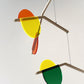 Prism Hanging Kinetic Mobile - Mid Century Calder style acrylic mobile. rainbow mobile for adults and baby mobile, nursery mobile