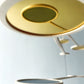 Orbit Mobile - The Illuminist - Gold Brass mirror  Mobiles Kinetic Mobile Kinetic Art  Kinetic Sculpture Crib Mobile Baby Mobile Nursery Mobile Mobile Art Mid Century Art  Mid Century modern Calder mobile mobiles for adults furniture and decor Hanging Art Mobile Art spinning mobile Modern Art Contemporary Art  Hanging mobile Calder-inspired. 