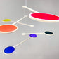 Orbit Mobile - The Illuminist - Mobiles Kinetic Mobile Kinetic Art  Kinetic Sculpture Crib Mobile Baby Mobile Nursery Mobile Mobile Art Mid Century Art  Mid Century modern Calder mobile mobiles for adults furniture and decor Hanging Art Mobile Art spinning mobile Modern Art Contemporary Art  Hanging mobile Calder-inspired