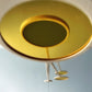 Orbit Mobile - The Illuminist - Gold Brass mirror  Mobiles Kinetic Mobile Kinetic Art  Kinetic Sculpture Crib Mobile Baby Mobile Nursery Mobile Mobile Art Mid Century Art  Mid Century modern Calder mobile mobiles for adults furniture and decor Hanging Art Mobile Art spinning mobile Modern Art Contemporary Art  Hanging mobile Calder-inspired. 