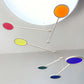 Orbit Mobile - The Illuminist - Mobiles Kinetic Mobile Kinetic Art  Kinetic Sculpture Crib Mobile Baby Mobile Nursery Mobile Mobile Art Mid Century Art  Mid Century modern Calder mobile mobiles for adults furniture and decor Hanging Art Mobile Art spinning mobile Modern Art Contemporary Art  Hanging mobile Calder-inspired
