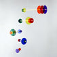 The Illuminist - Mobiles Kinetic Mobile Kinetic Art Kinetic Sculpture Crib Mobile Baby Mobile Nursery Mobile Mobile Art Mid Century Art Mid Century modern Calder mobile mobiles for adults furniture and decor Hanging Art Mobile Art spinning mobile Modern Art Contemporary Art Hanging mobile Calder-inspired Eclipse mobile