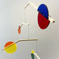 Prism Hanging Kinetic Mobile - Mid Century Calder style acrylic mobile. rainbow mobile for adults and baby mobile, nursery mobile