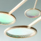 Reeded Dichroic Kinetic Iridescent Mobile,  Orbit Mobile - The Illuminist - Mobiles Kinetic Mobile Kinetic Art  Kinetic Sculpture Crib Mobile Baby Mobile Nursery Mobile Mobile Art Mid Century Art  Mid Century modern Calder mobile mobiles for adults furniture and decor Hanging Art Mobile Art spinning mobile Modern Art Contemporary Art  Hanging mobile Calder-inspired
