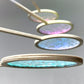 Orbit Iridescent Diachronic Mobile - The Illuminist - Mobiles Kinetic Mobile Kinetic Art  Kinetic Sculpture Crib Mobile Baby Mobile Nursery Mobile Mobile Art Mid Century Art  Mid Century modern Calder mobile mobiles for adults furniture and decor Hanging Art Mobile Art spinning mobile Modern Art Contemporary Art  Hanging mobile Calder-inspired