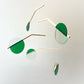 Prism Hanging Kinetic Mobile - Mid Century Calder style acrylic mobile. blue mobile for adults and baby mobile, nursery mobile